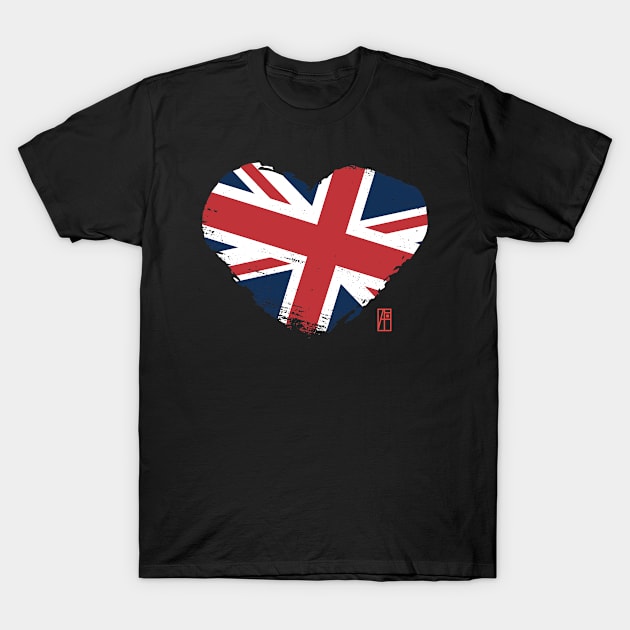 I love my country. I love Great Britain. I am a patriot. In my heart, there is always the flag of the United Kingdom. T-Shirt by ArtProjectShop